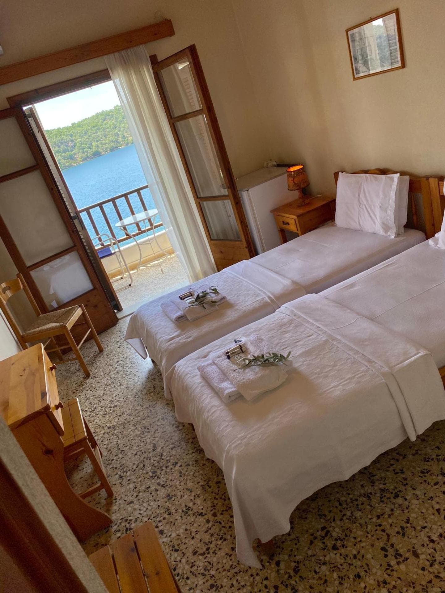 Double Room with Balcony and Sea View
