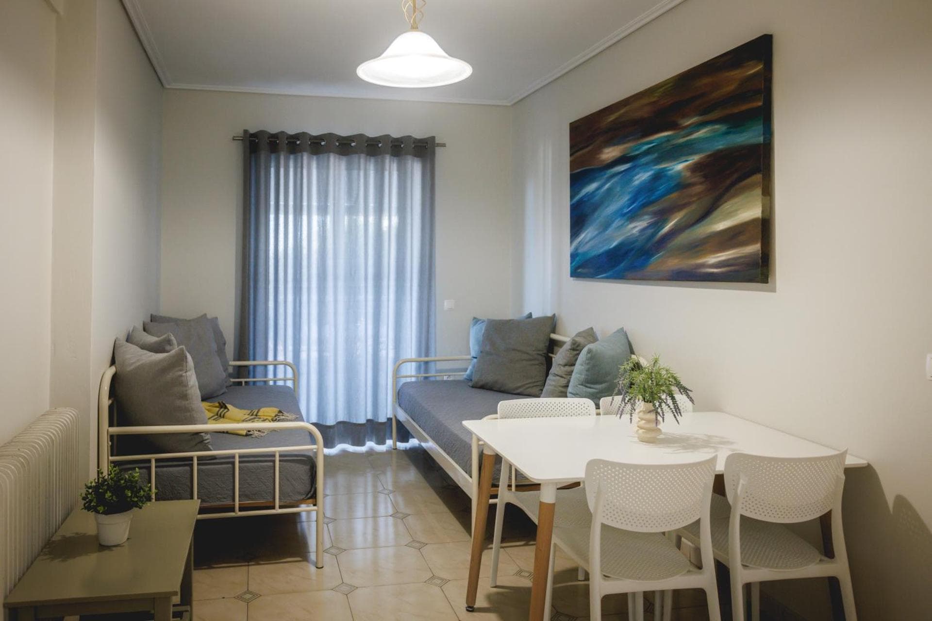 Two-Bedroom Apartment with Living Room