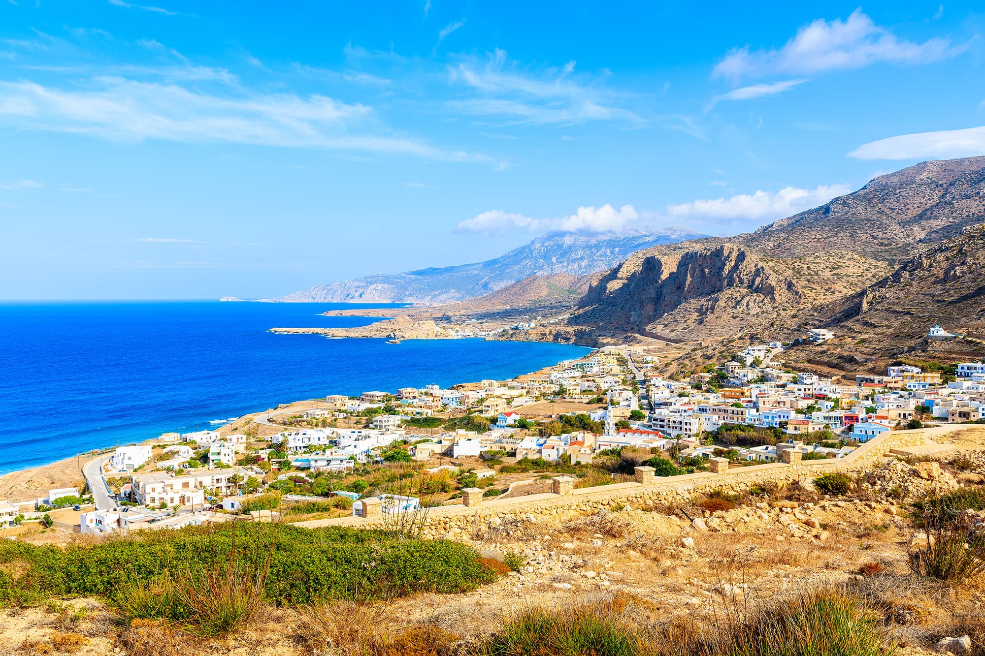 The beach of Karpathos