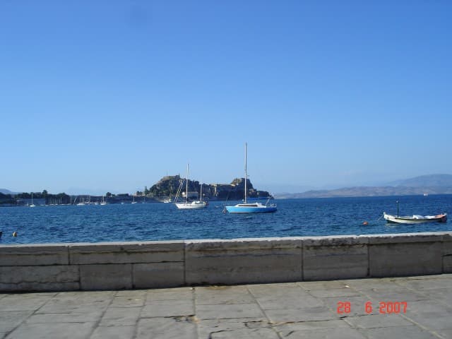View from the dock