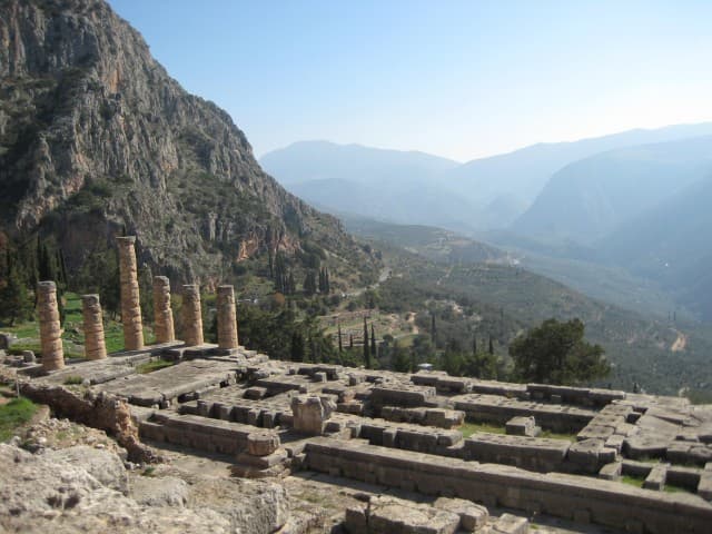 The temple of Apollo