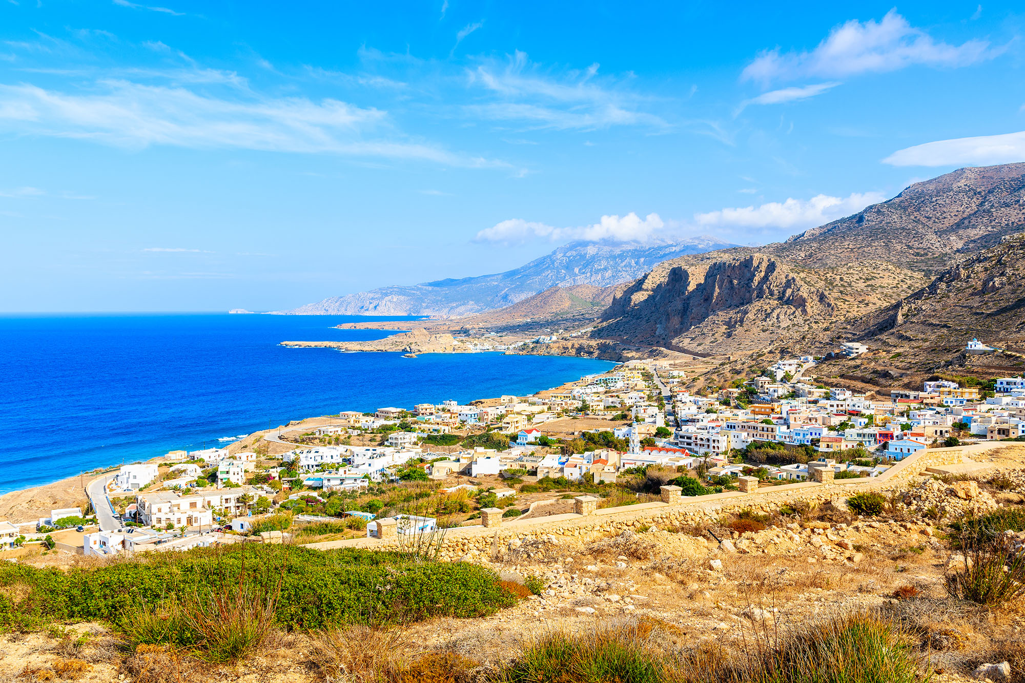 The beach of Karpathos